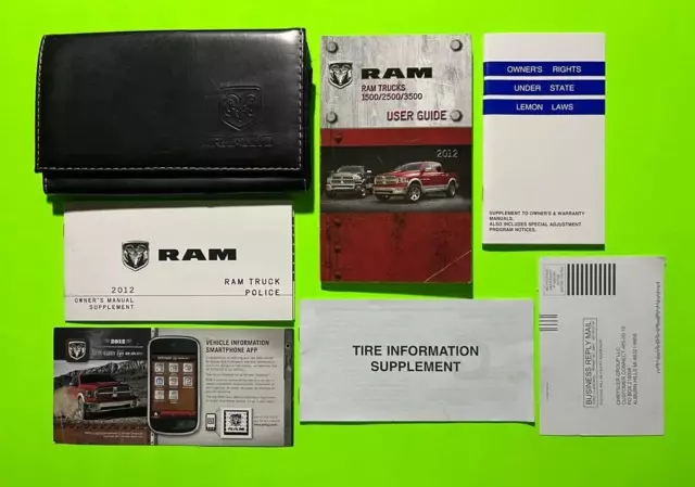 2012 ram 3500 owners manual