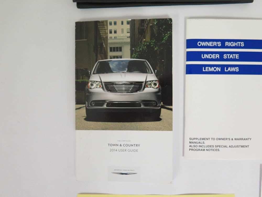 2012 town and country owners manual