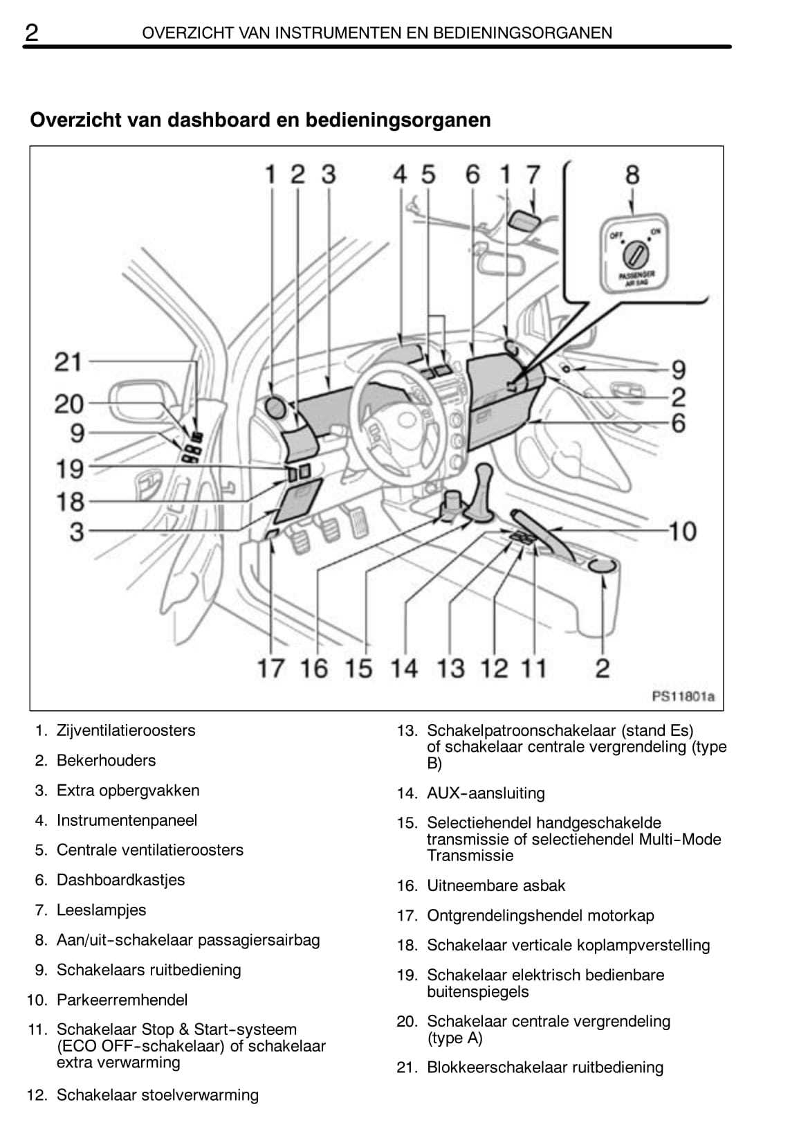 2012 corolla owners manual