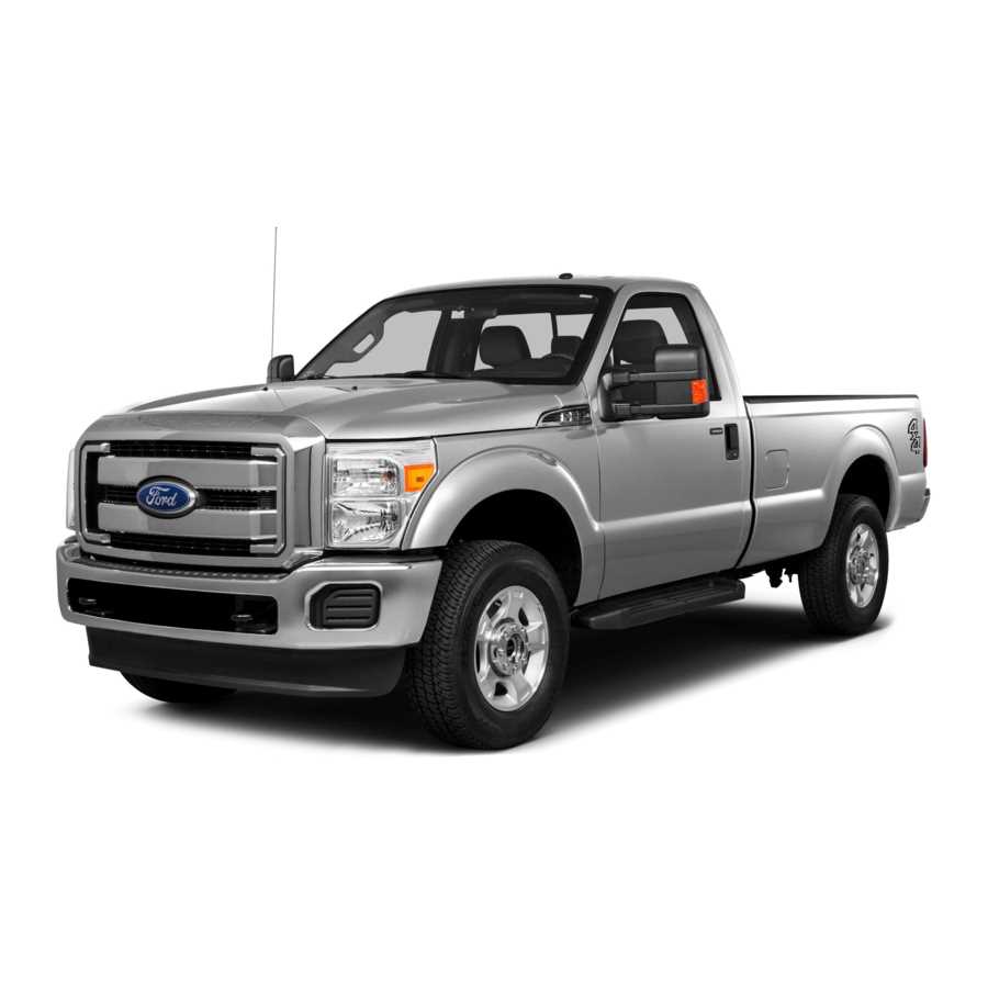 2012 f250 owners manual