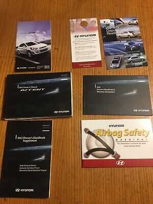 2012 hyundai accent owners manual