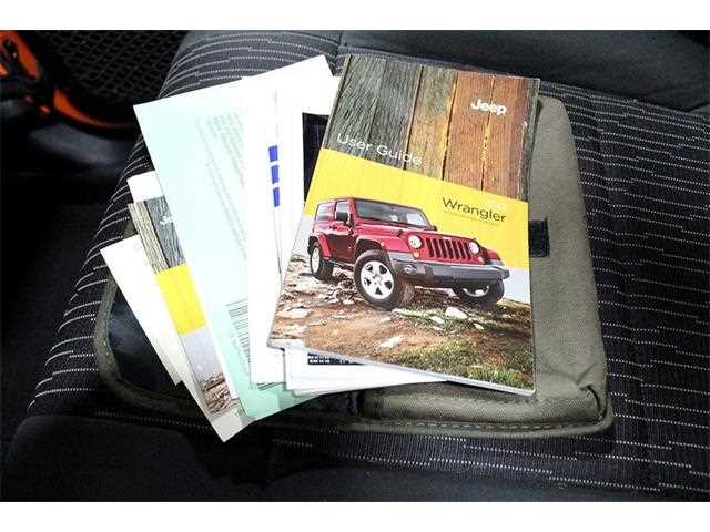 2012 jeep wrangler sahara owners manual