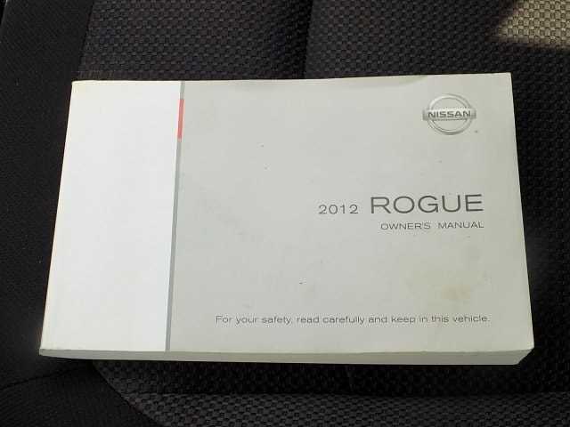 2012 nissan rogue owners manual