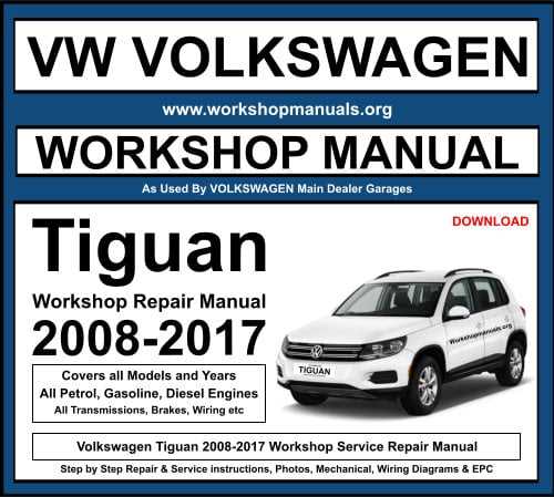 2012 volkswagen tiguan owners manual