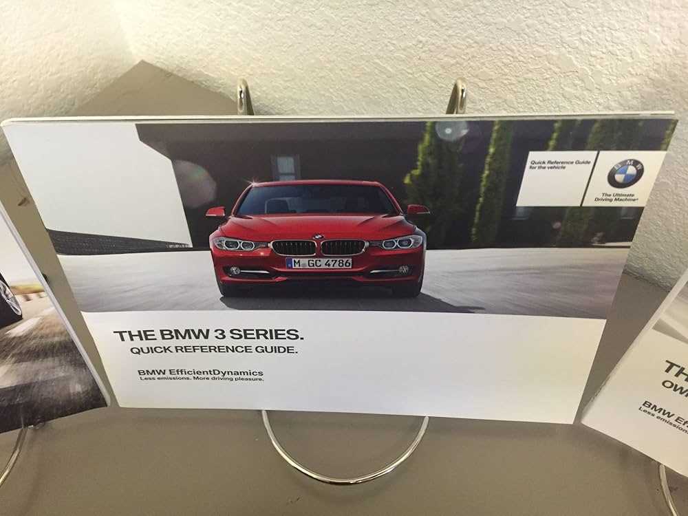 2013 bmw 3 series owners manual