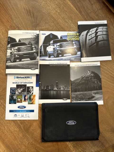 2013 f150 fx4 owners manual