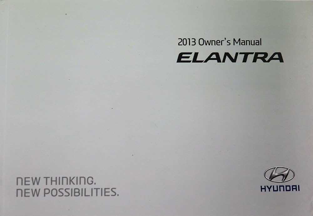 2013 hyundai elantra limited owners manual