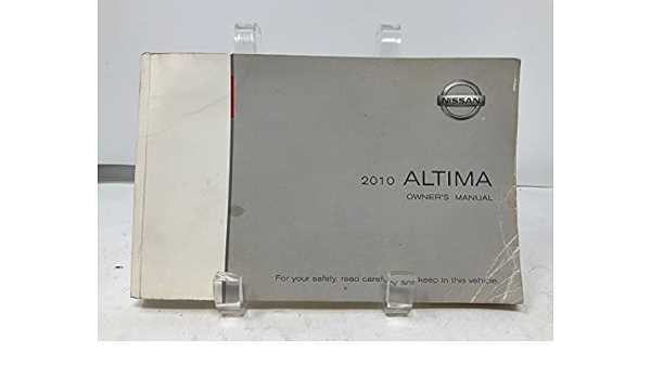 2013 nissan altima owners manual