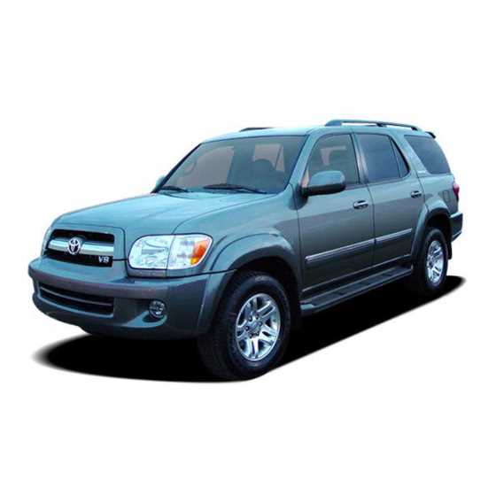 2013 toyota sequoia owners manual