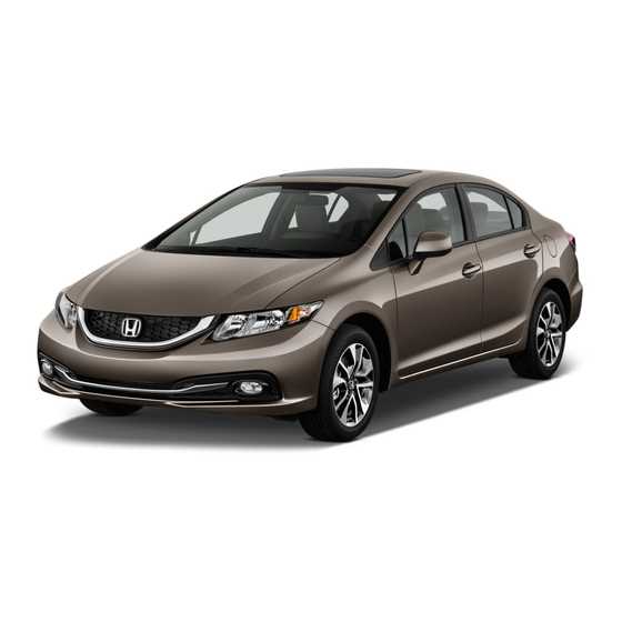 2013 honda civic si owners manual