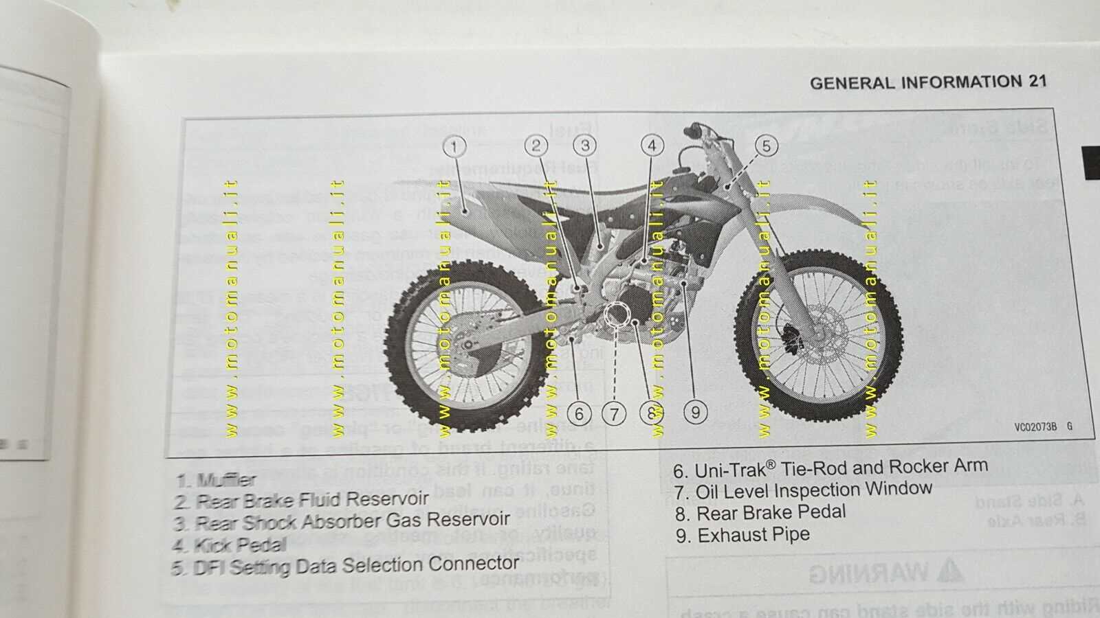 2013 kx250f owners manual