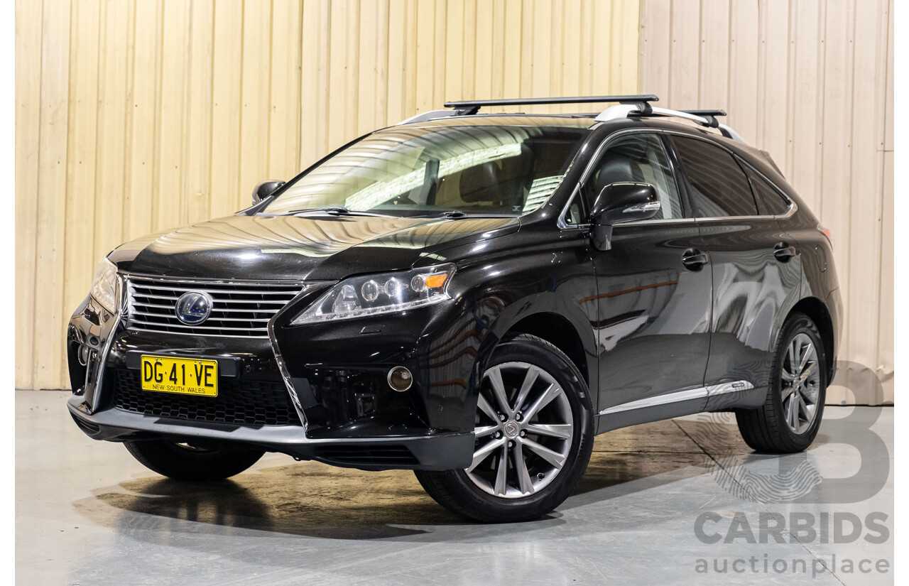 2013 lexus rx450h owners manual