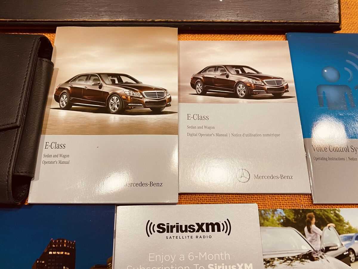 2013 mercedes benz e350 owners manual