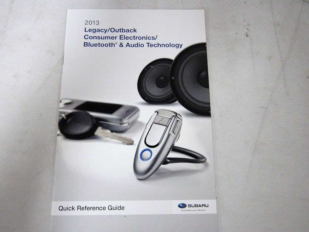 2013 outback owners manual