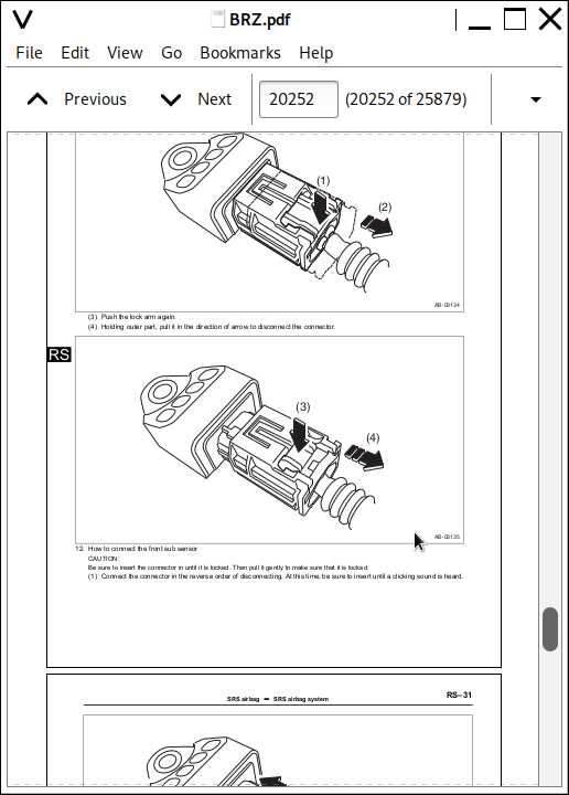 2013 subaru brz owners manual