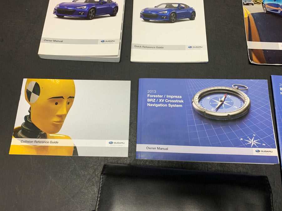 2013 subaru brz owners manual