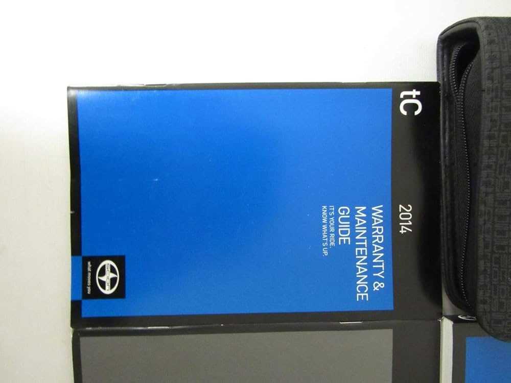 2014 scion tc owners manual