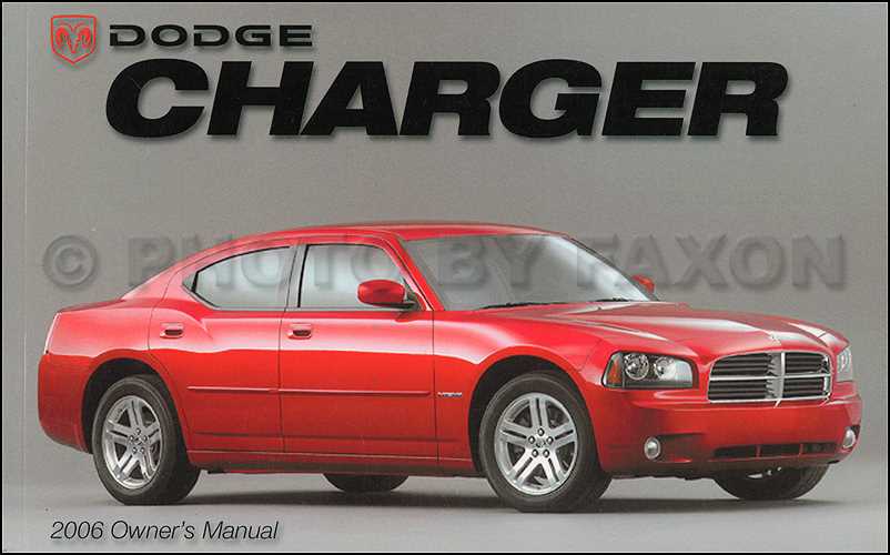 2014 dodge charger owners manual