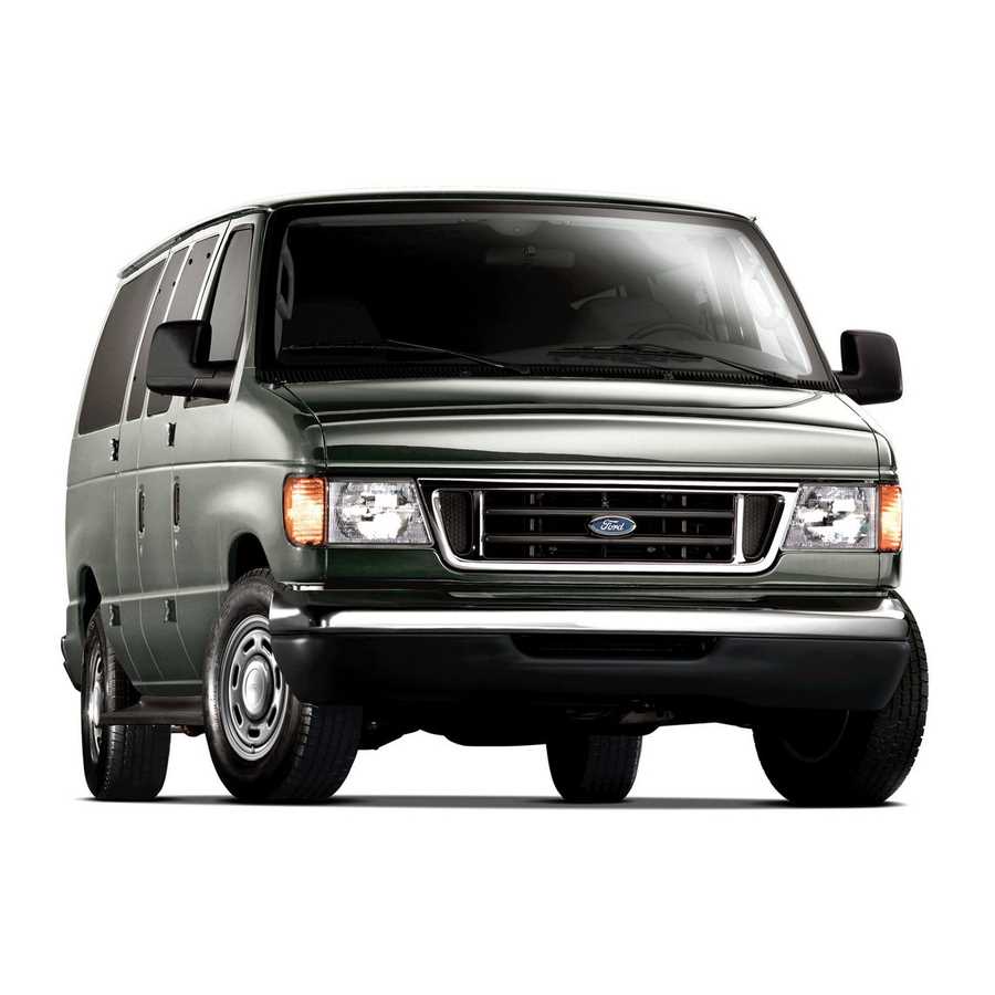 2014 ford e350 owners manual
