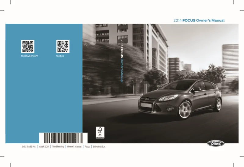 2014 ford focus st owners manual