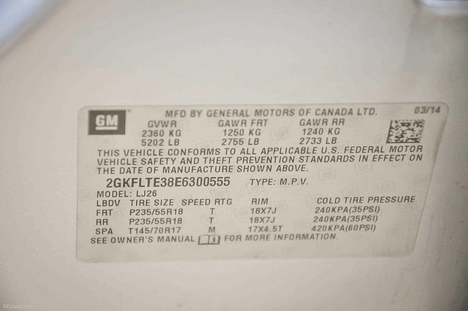 2014 gmc terrain owners manual