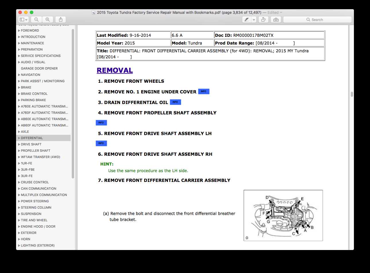 2014 toyota tundra owners manual