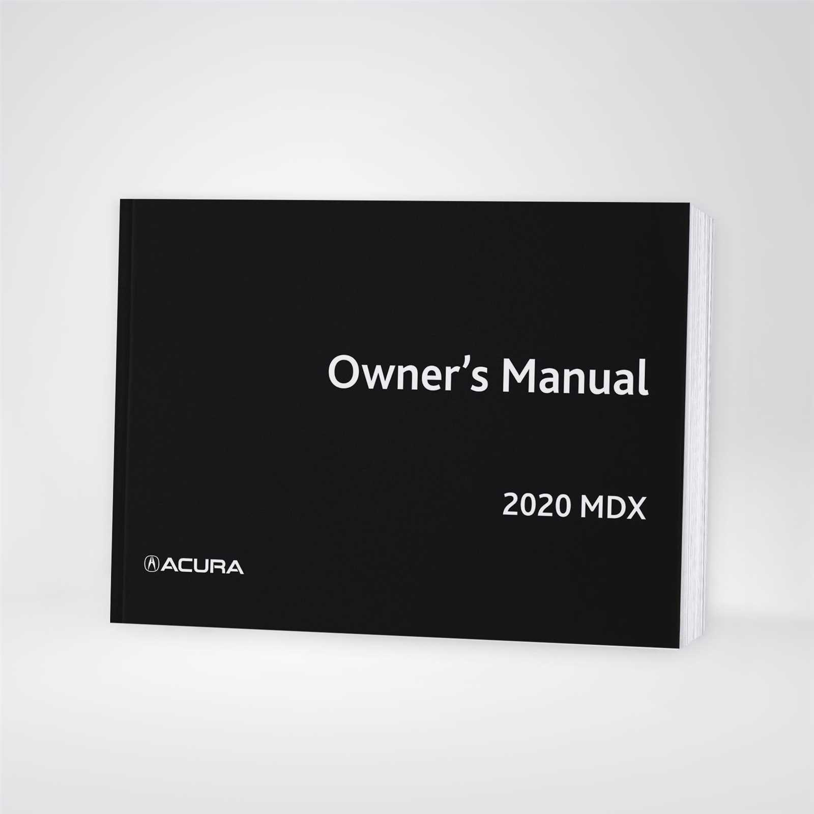 2015 acura mdx owners manual