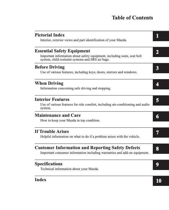 2015 mazda 3 sport owners manual