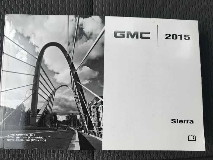 2015 gmc sierra owners manual