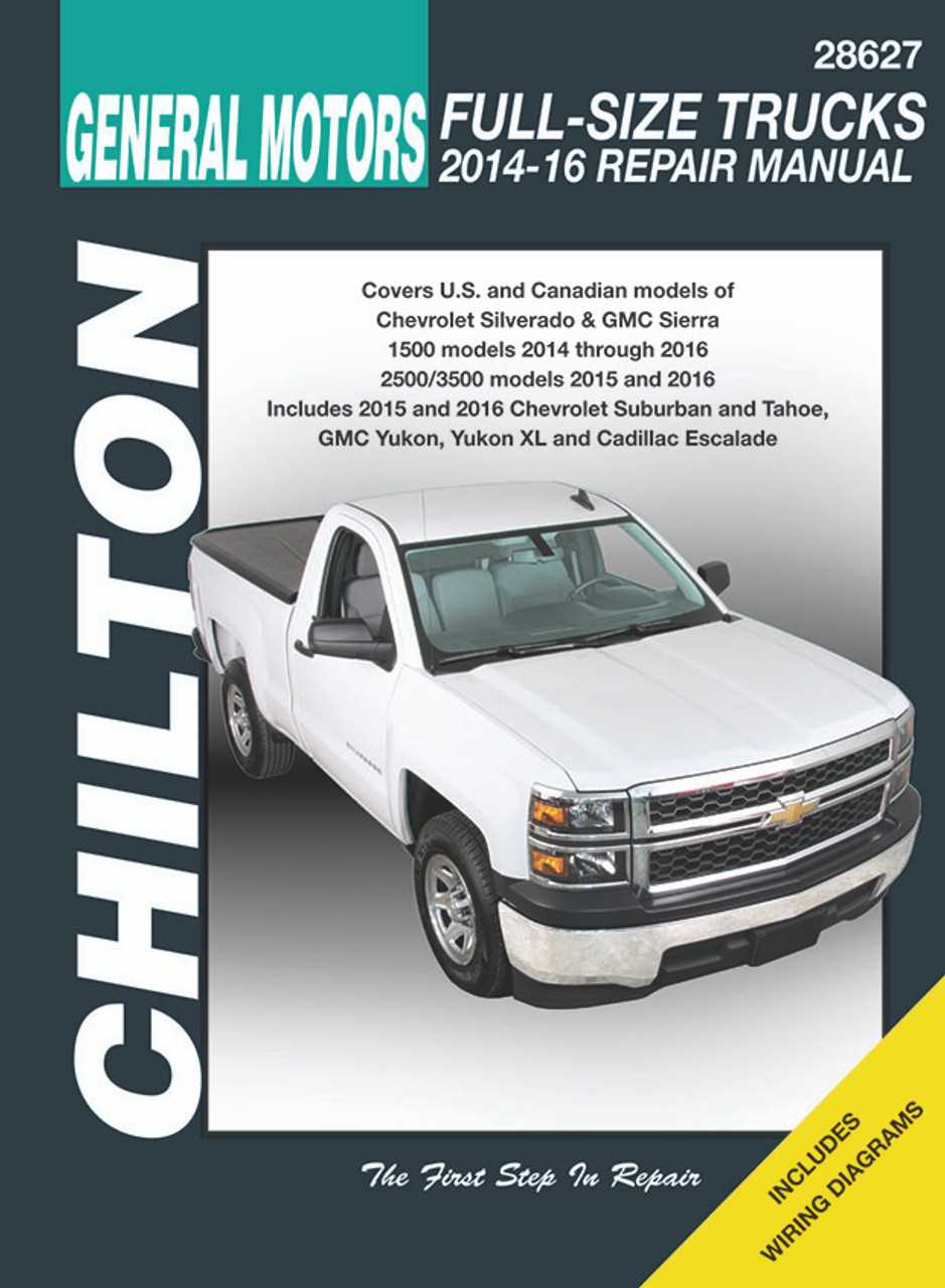 2016 chevrolet silverado owners manual