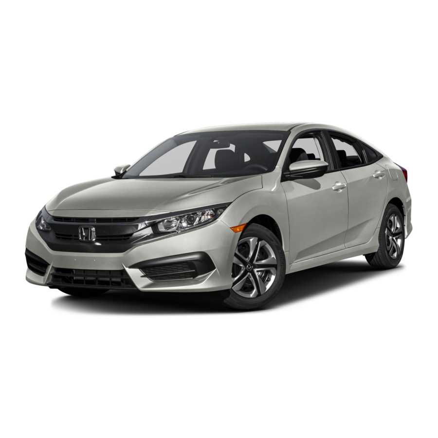 2016 honda civic ex l owners manual