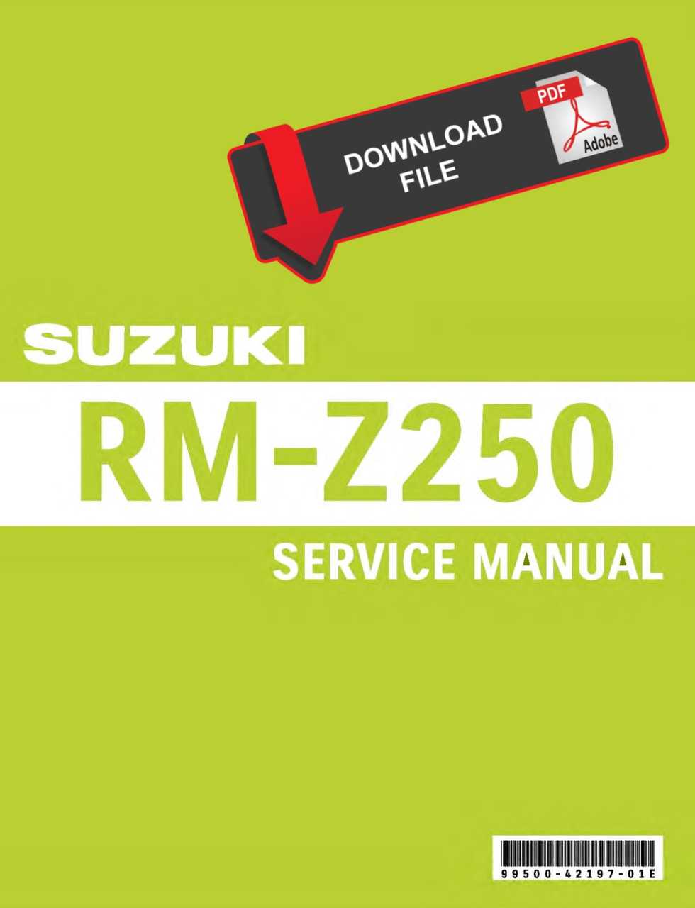 2016 rmz 250 owners manual