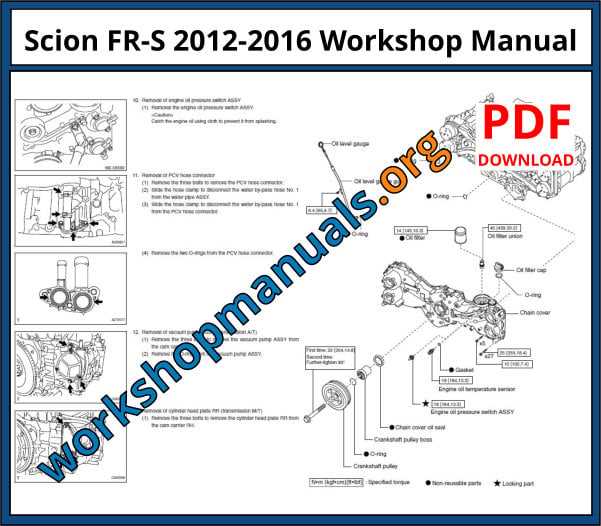 2016 scion frs owners manual