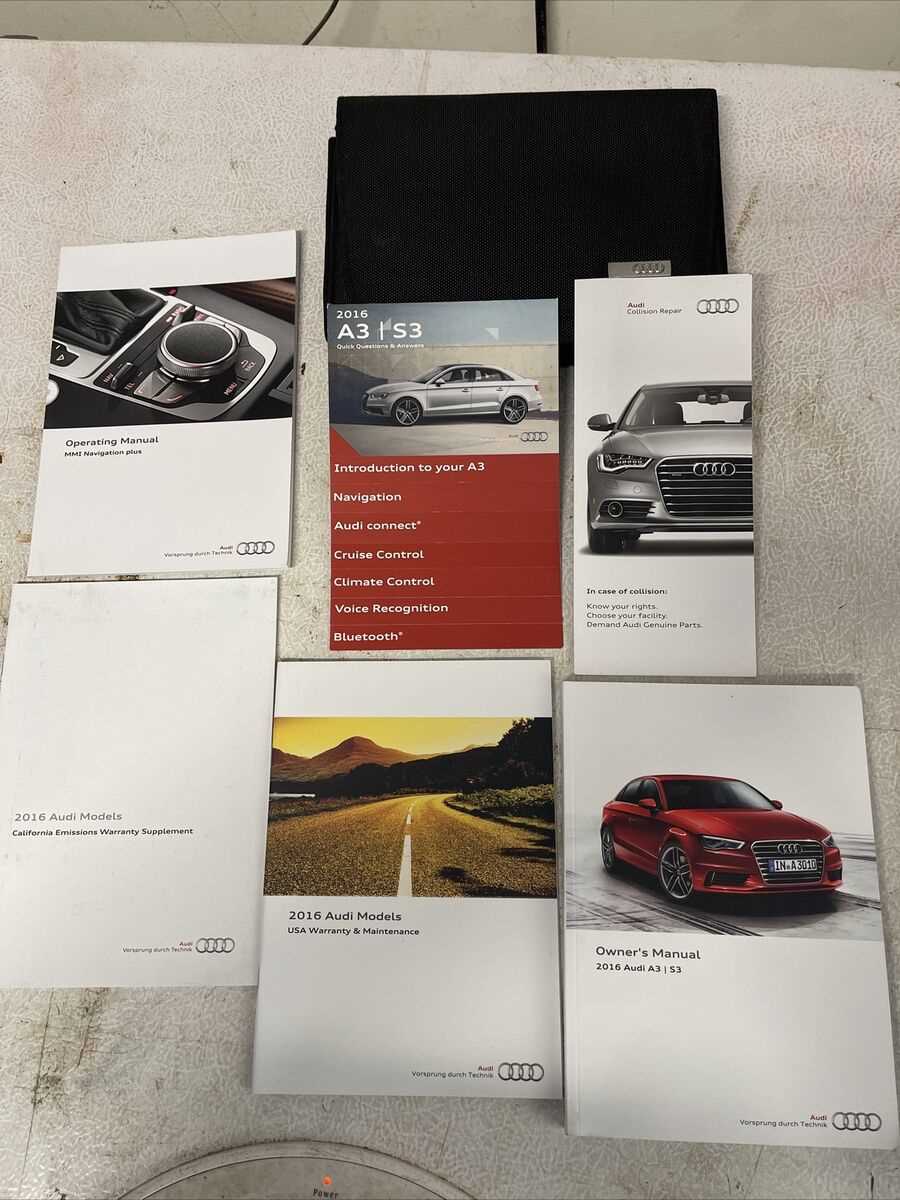 2016 audi q3 owners manual