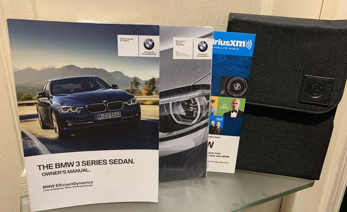 2016 bmw 320i owners manual