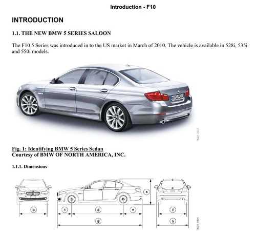 2016 bmw 5 series owners manual