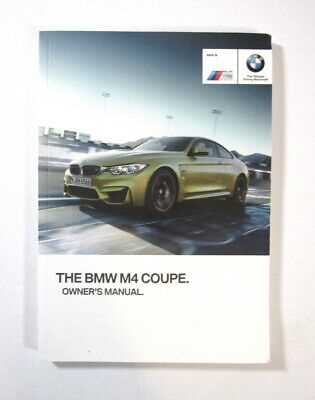 2016 bmw m4 owners manual