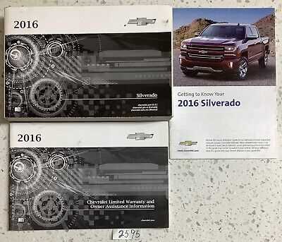 2016 chevrolet silverado owners manual