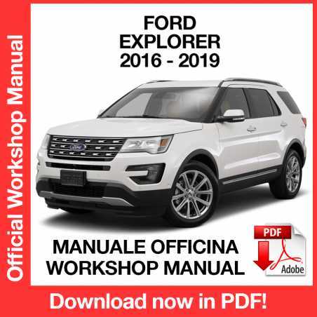 2016 ford explorer limited owners manual