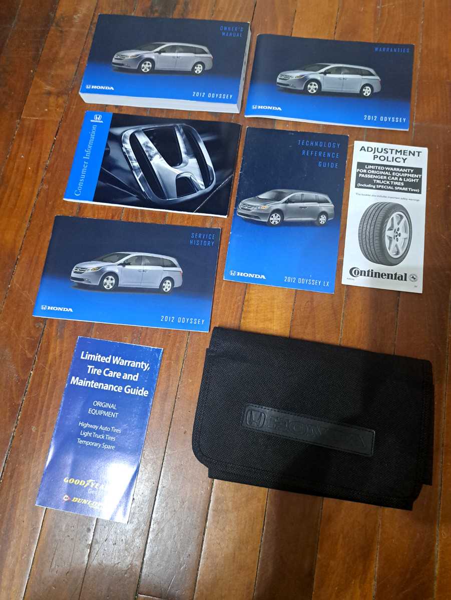 2016 honda odyssey ex l owners manual