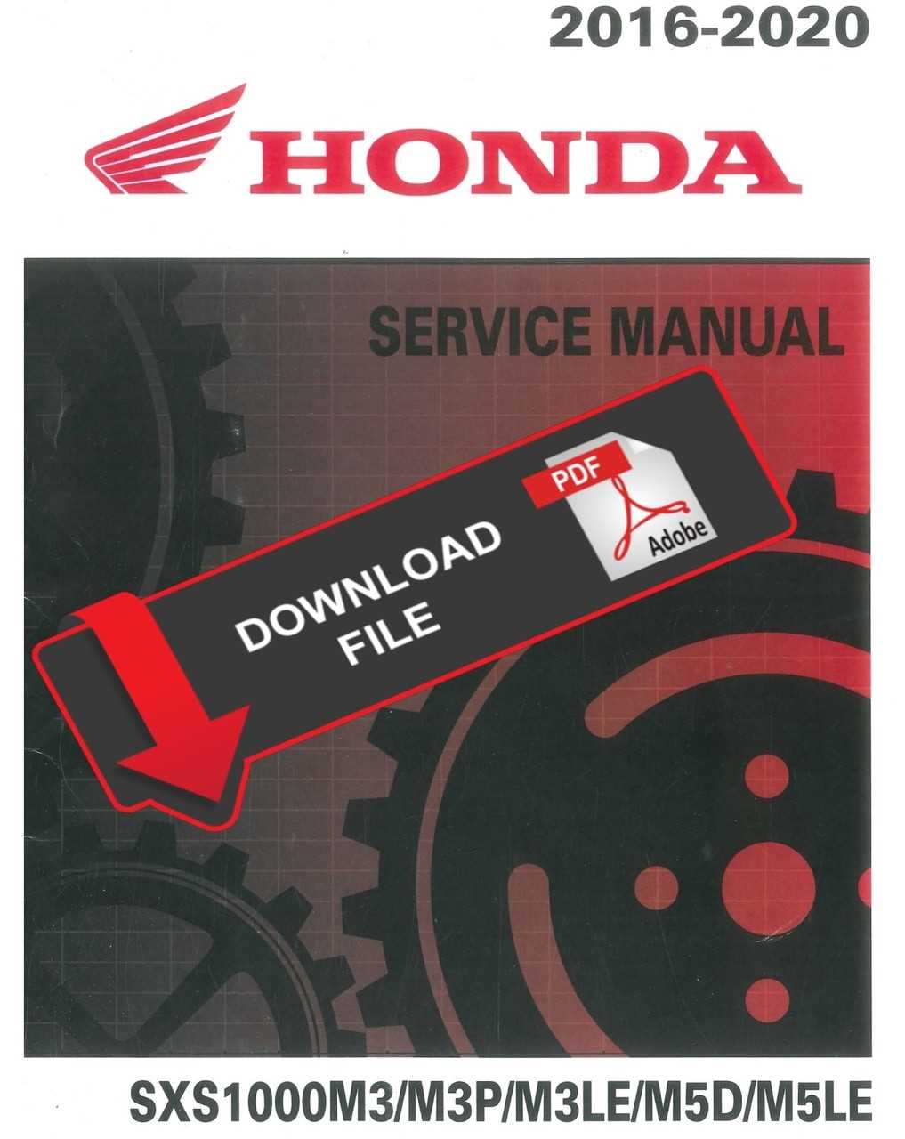 2016 honda pioneer 1000 5 owners manual