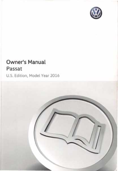 2016 passat owners manual