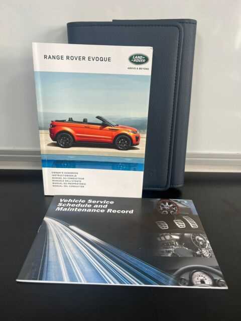 2016 range rover sport owners manual