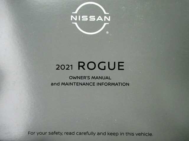 2016 rogue owners manual