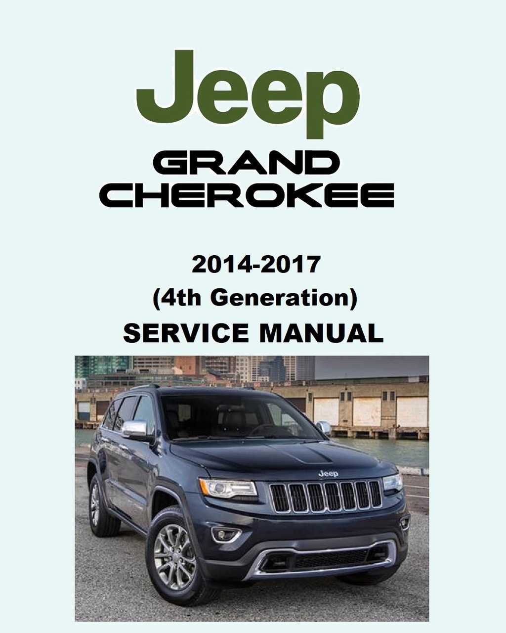 2017 grand cherokee limited owners manual