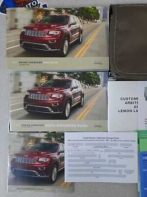 2017 jeep grand cherokee owners manual