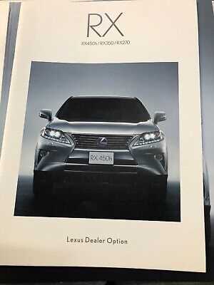 2017 lexus rx 350 owners manual