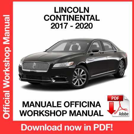 2017 lincoln continental owners manual