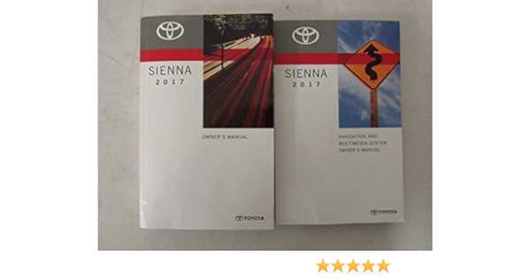 2017 toyota sienna xle owners manual