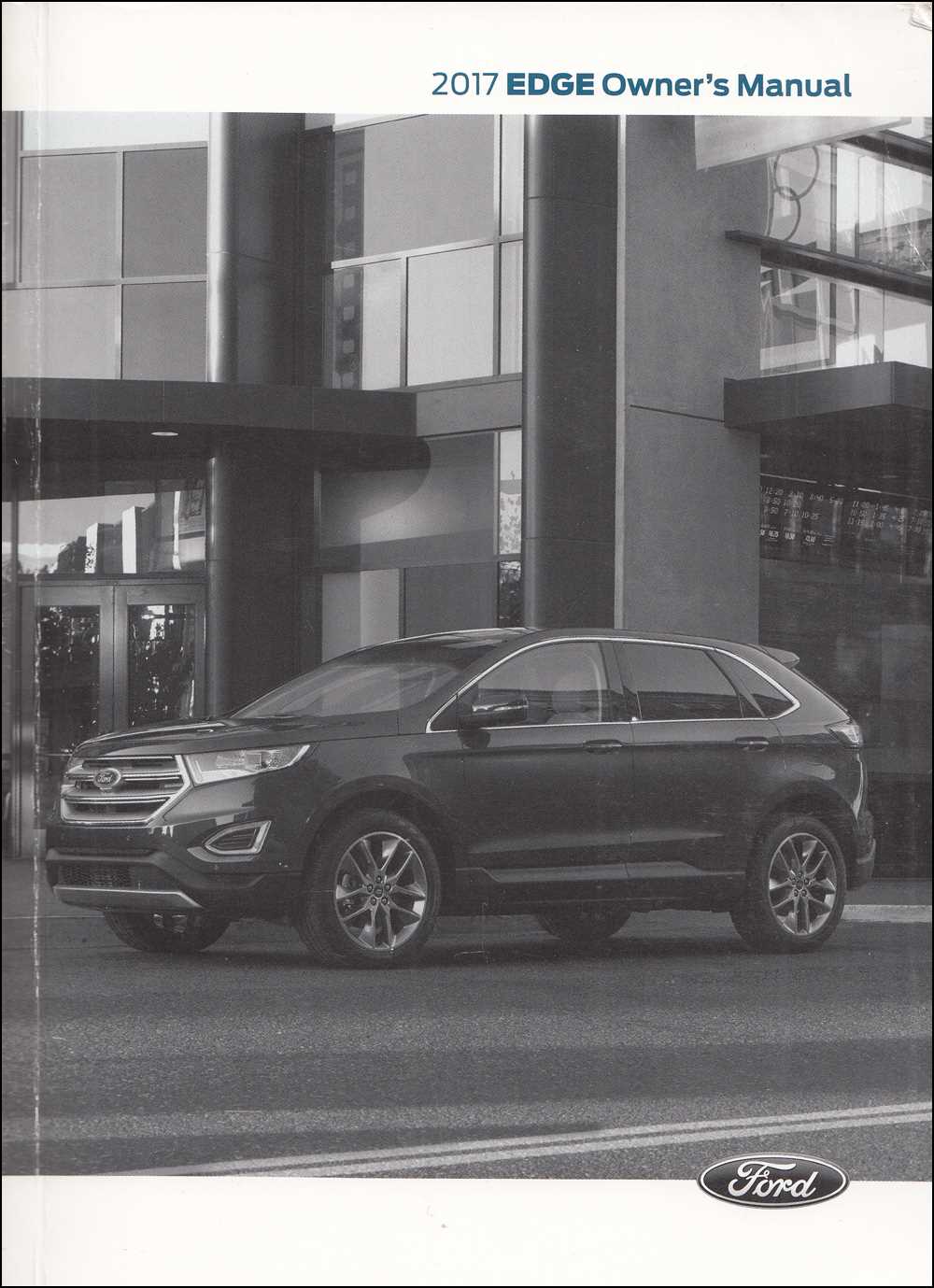 2017 ford edge sport owners manual